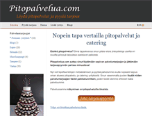 Tablet Screenshot of pitopalvelua.com